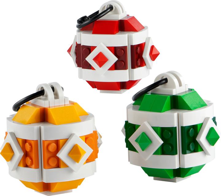 Actual product image LEGO Christmas bauble set (40604, LEGO Rare Sets)