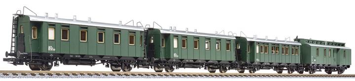 Immagine prodotto Bachmann Trains Set di 4 vagoni passeggeri, ÖBB, Ep III (Traccia H0)