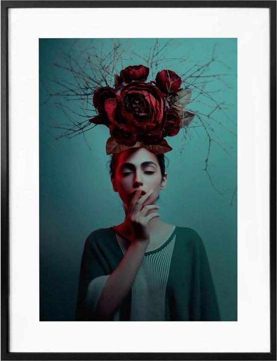 Actual product image Trenddeko Flowers in hair (24 x 30 cm)