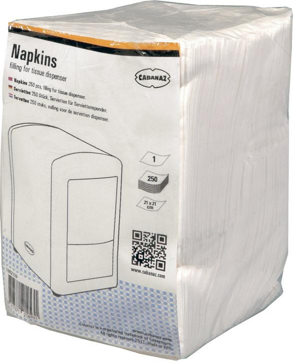 Produktbild Cabanaz Servietten (250 x, 21 x 21 cm)