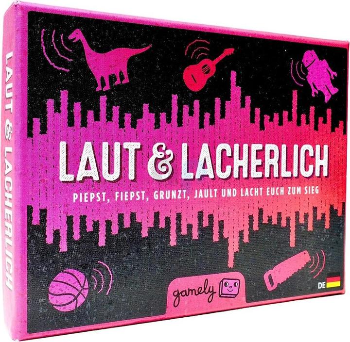 Produktbild Gamely LAUT & LAECHERLICH - Piepst, Fiepst, Grunsi, Jault und Lacht euch zum Sieg (Deutsch)