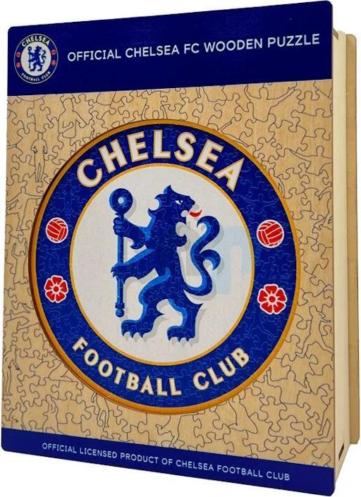 Iconic Chelesea FC - Logo - Holz Puzzle Grösse L (500 Teile) (500 Teile)