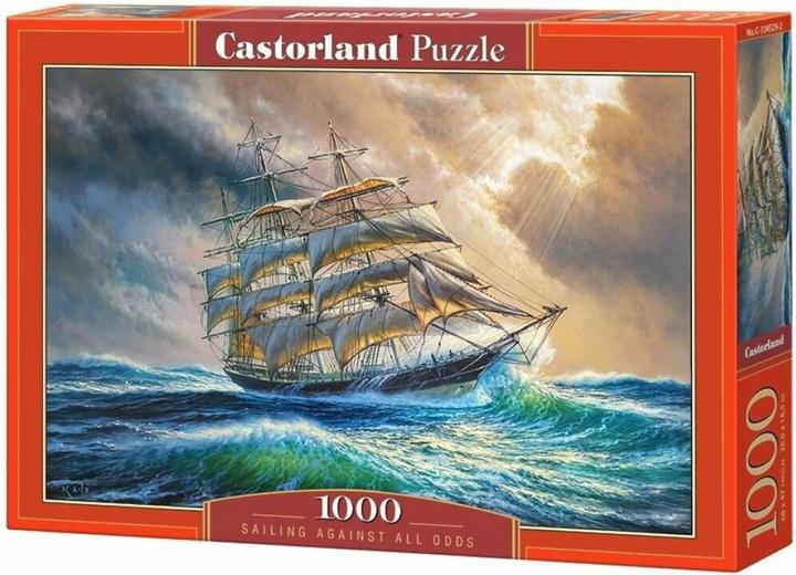 Actual product image Castorland Sailing Against All Odds 1000 pcs Jigsaw Puzzle 1000 piece(s) Ships (1000 pieces)