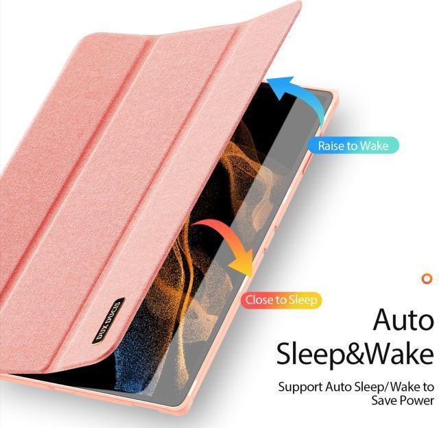 Image du produit Dux Ducis Galaxy Tab S9 Ultra - Domo Case rose (Galaxy Tab S9 Ultra, Galaxy Tab S8 Ultra)