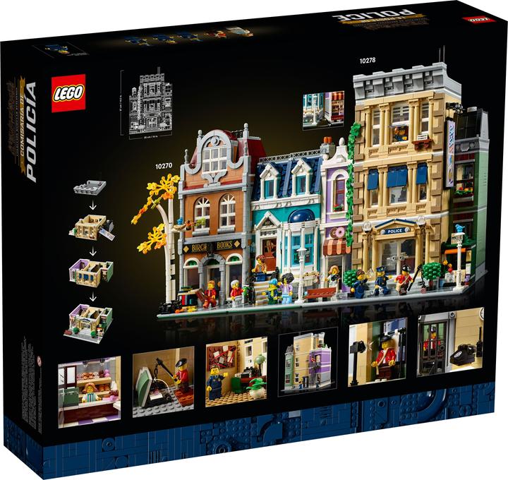 Actual product image LEGO Icons Creator Expert End-Of-Live Set Polizeistation - 10278 NEU! Teile 2923x (10278)