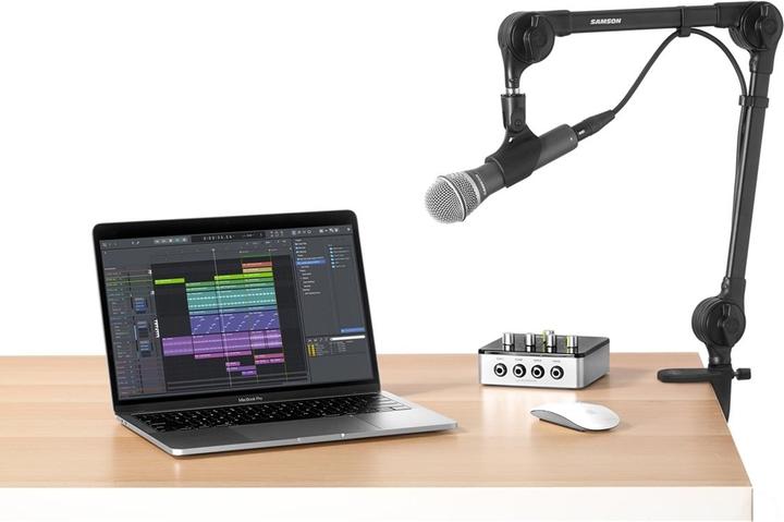Actual product image Samson MicBoomArm Podcaster