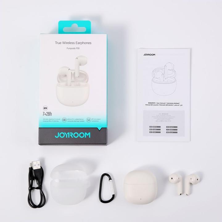 Image du produit Joyroom Funpods JR-FB1 (ANC, 7 h, Sans fil)