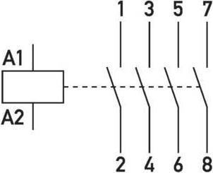 Actual product image Doepke Inst.contactor HS25-40/230V 4S 25A 230V HS25-40/230V