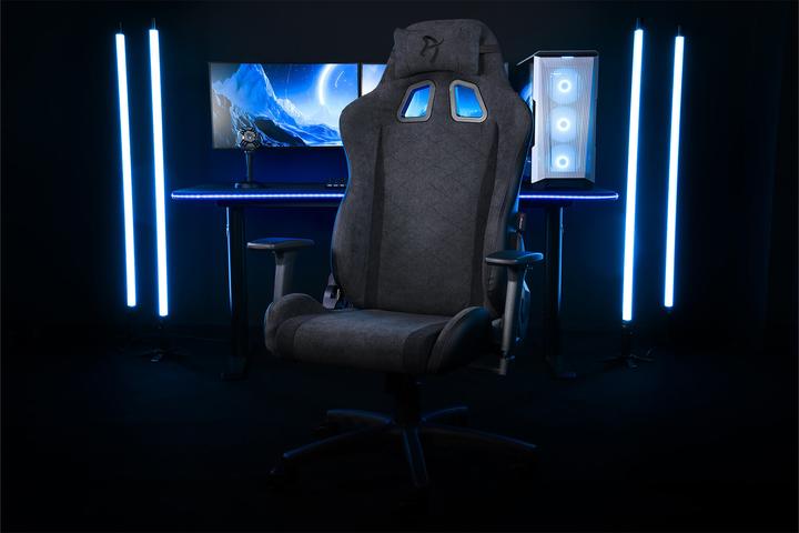 Actual product image Arozzi Gaming chair Avanti Dark grey SoftFabric