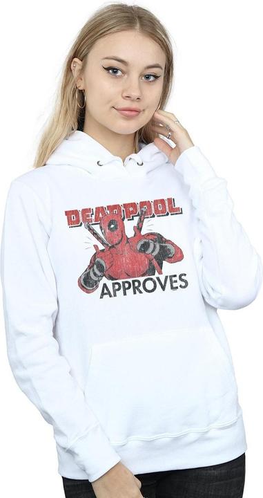 Immagine prodotto Deadpool Approves Felpa con Cappuccio Donna (S)