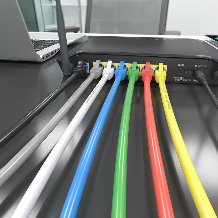 Immagine prodotto Aisens CAVO ROSSO LATIGUILLO RJ45 CAT.6 UTP AWG26 CCA GRIS 10M (U/UTP, CAT6, 10 m)