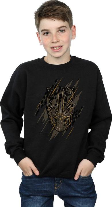 Immagine prodotto Black Panther Gold Head Felpa Ragazzi (128)