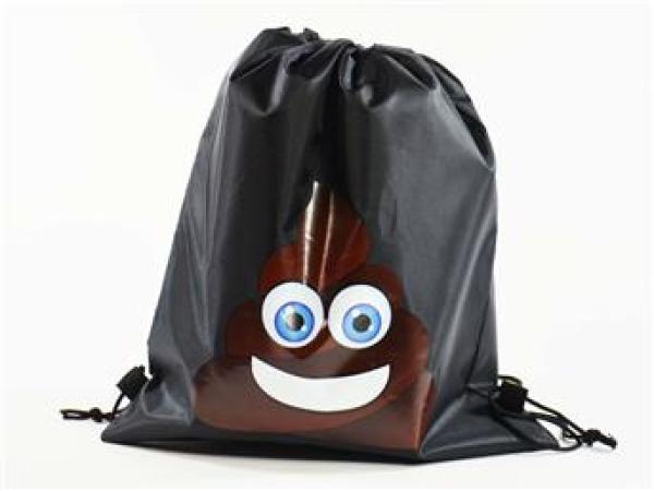 Actual product image Kögler Emoticon, MOGee Sports Bag, 39 X 34 cm, Turd Pile