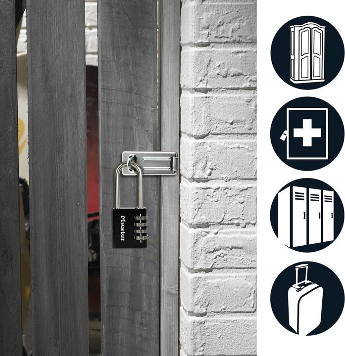 Actual product image Master Lock combination lock