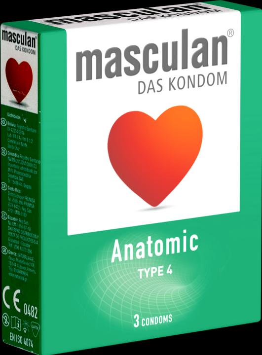 Produktbild Masculan Kondome "Anatomic" (3 Stk.)