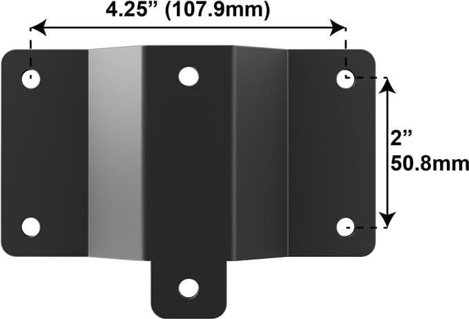 Actual product image Isoacoustics V120 107x50 adapter (1 pcs., Wall installation)