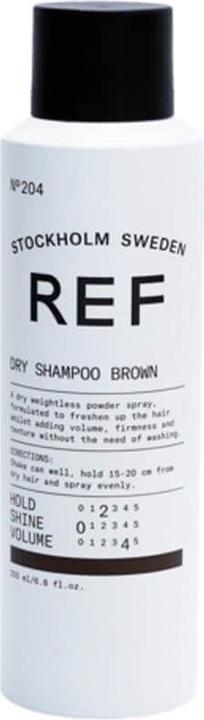 Ref. Dry Shampoo Brown 204 (220 ml, Trockenshampoo)