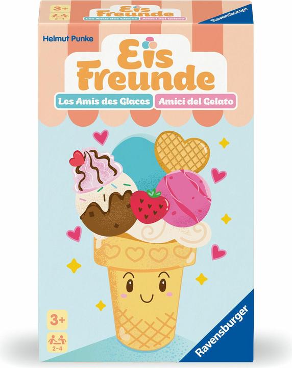 Immagine prodotto Ravensburger 23048 - Gli amici del gelato, dolce gioco di memoria e di raccolta per bambini dai 3 anni in su (Tedesco, Francese, Italiano)