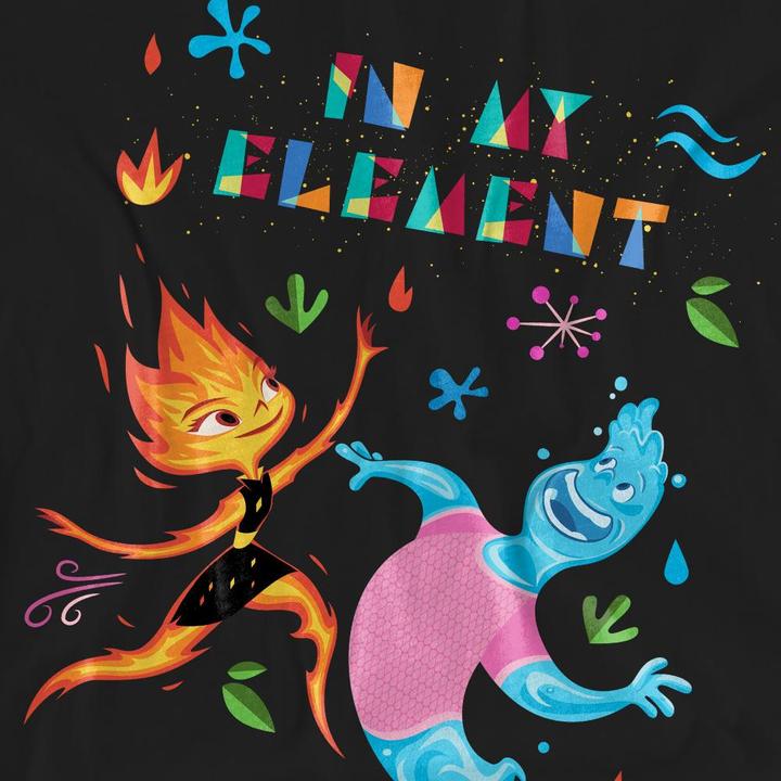 Actual product image Unisex Adult In My Element Ember & Wade T-Shirt (L)