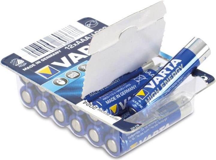 Actual product image Varta LONGLIFE Power Box (12 pcs., AAA, 1260 mAh)