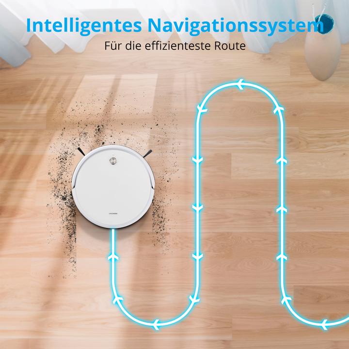 Actual product image Medion S15 SW Robot vacuum cleaner (50070905) (Robot vacuum)