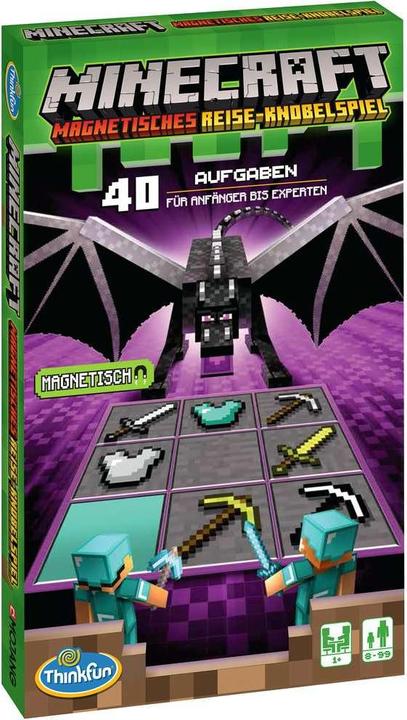 Immagine prodotto Thinkfun Minecraft - Il gioco del viaggio magnetico (Tedesco)