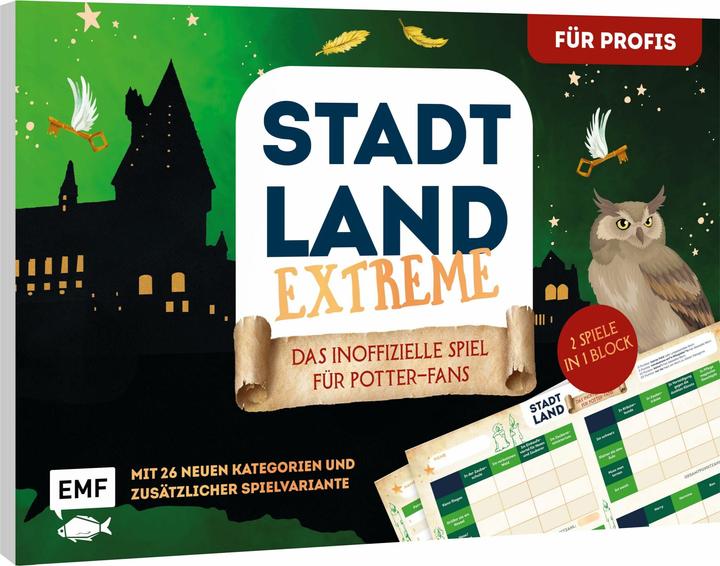 Stadt, Land,... Das inoffizielle Spiel für Potter-Fans – Extreme (Deutsch)