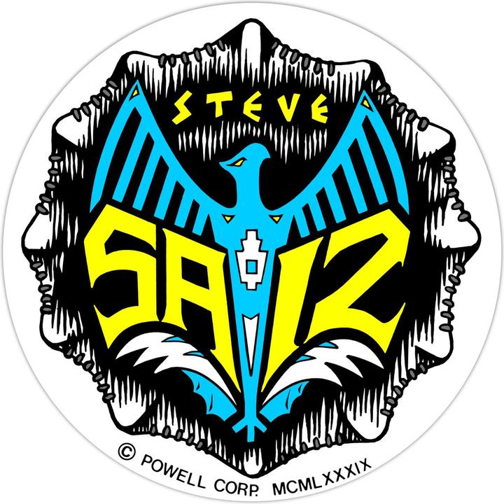 Actual product image Steve Saiz Totem Sticker 3.25"