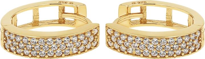 Image du produit Amor Ohrschmuck für Damen, Gold 375, Zirkonia synth. (Or 375, 9 ct)