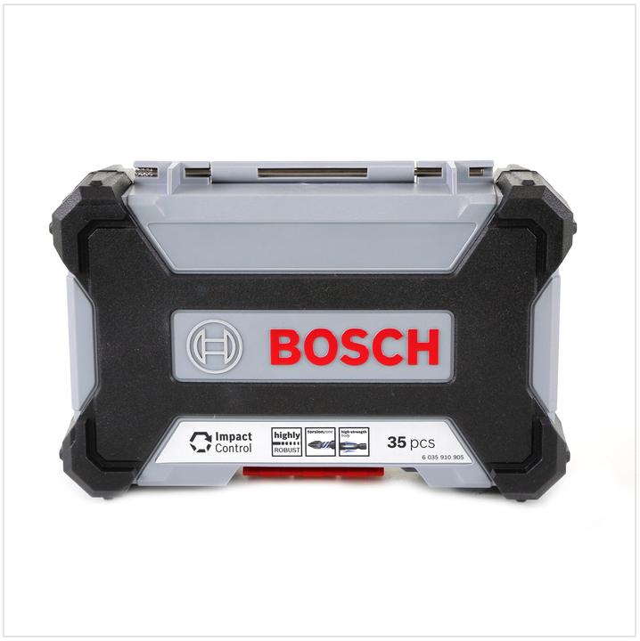 Immagine prodotto Bosch Professional Zubehör Set di punte da trapano multistrato e cacciavite a percussione Pick and Click (Croce Phillips PH M2, Presa esagonale TX M20, Esagono incassato TX M25, Croce Phillips PH M1, Esagono cavo TX M15, Croce Pozidriv PZ M3, Presa esagonale TX M30, Croce Phillips PH M3, Croce Pozidriv PZ M2, Esagono incassato TX M40)