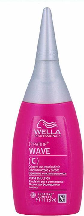 Actual product image Wella Professionals Creatine Wave C Permanent Emulsion for Curls 75 ml (Hair gel, 75 ml)