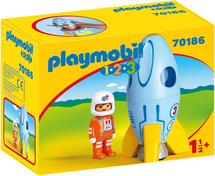 Produktbild Playmobil Astronaut mit Rakete (70186)