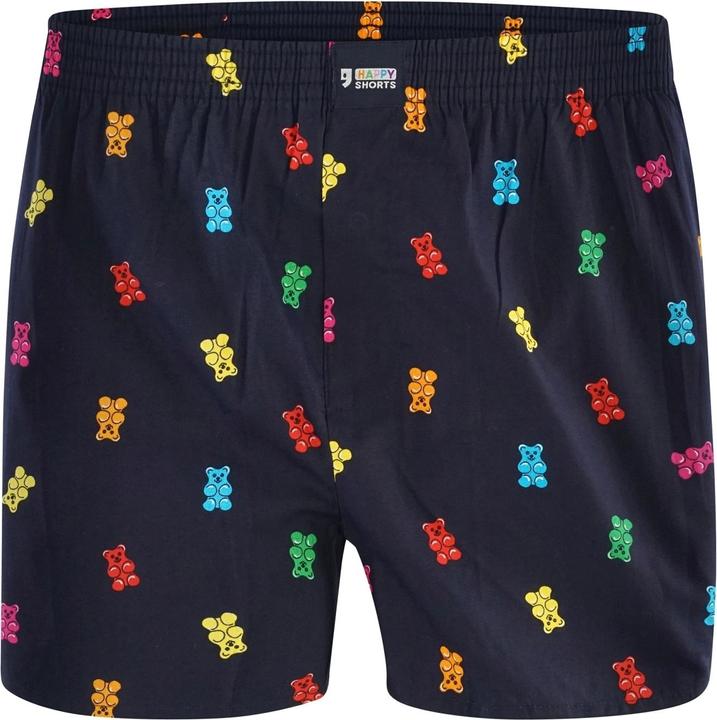 Immagine prodotto Happy shorts Boxer in tessuto dal taglio casual e confortevole (M, Confezione singola)