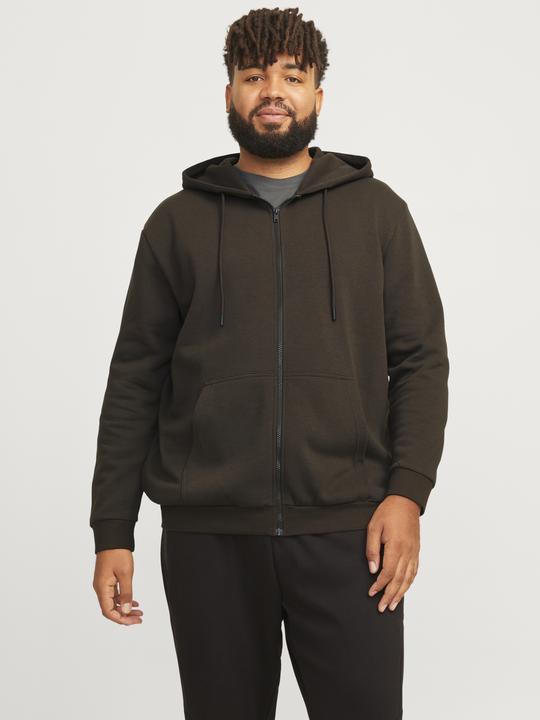 Immagine prodotto Jack & Jones Jjebradley Sweat Zip Hood Noos Pls (5XL)