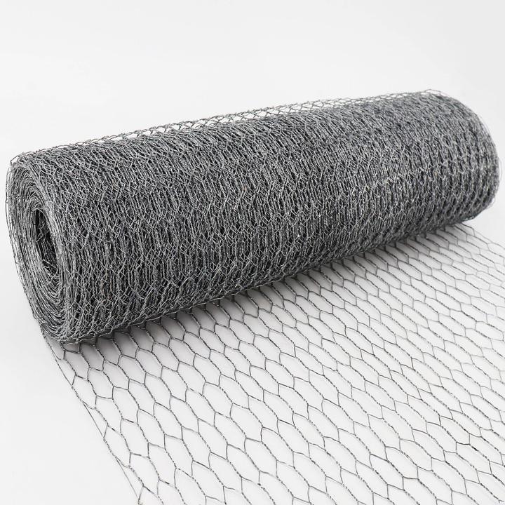 Image du produit Aquagart 140m Sechseckgeflecht Hühnerzaun Kaninchendraht Hasengitter Hasendraht 50cm