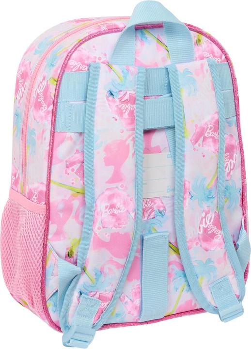 Image du produit Barbie Schulrucksack Painterly Rosa Himmelsblau 26 x 34 x 11 cm