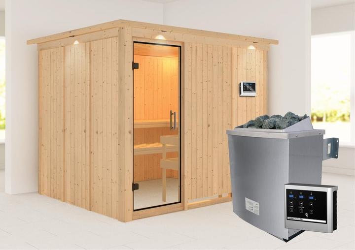 Produktbild Karibu Gobin mit Dachkranz (9 KW externe Steuerung)