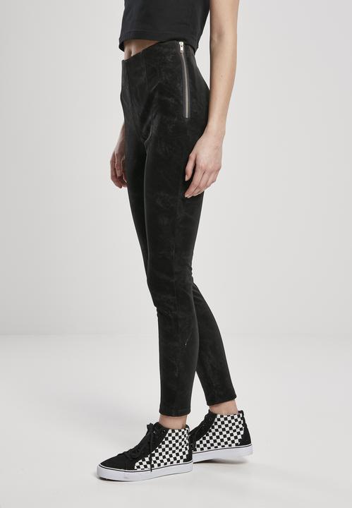 Produktbild Urban Classics Ladies Washed Synthetic Leather Pants (M)