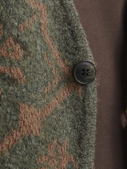 Produktbild Jack & Jones All Over Print Strickjacke Strickjacke (XL)