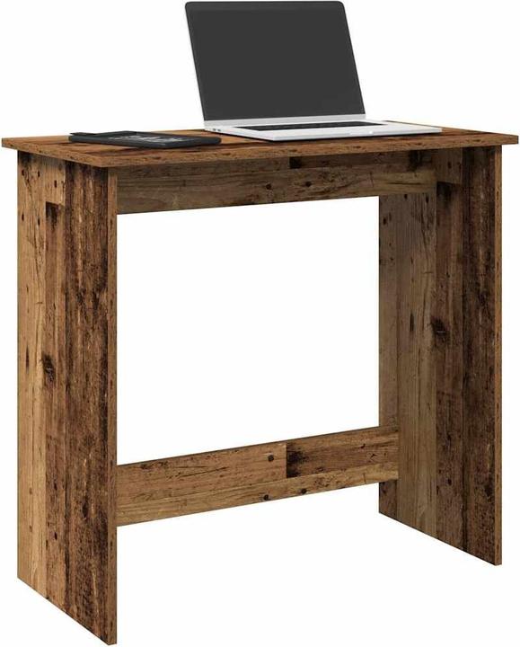 Actual product image VidaXL Desk reclaimed wood look 84x40x75 cm wood-based office desk Table (80 x 40 x 75 cm)