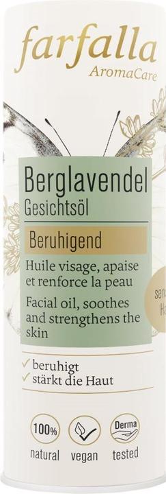 Produktbild Farfalla Beruhigendes Gesichtsöl Berglavendel (15 ml, Gesichtsöl)