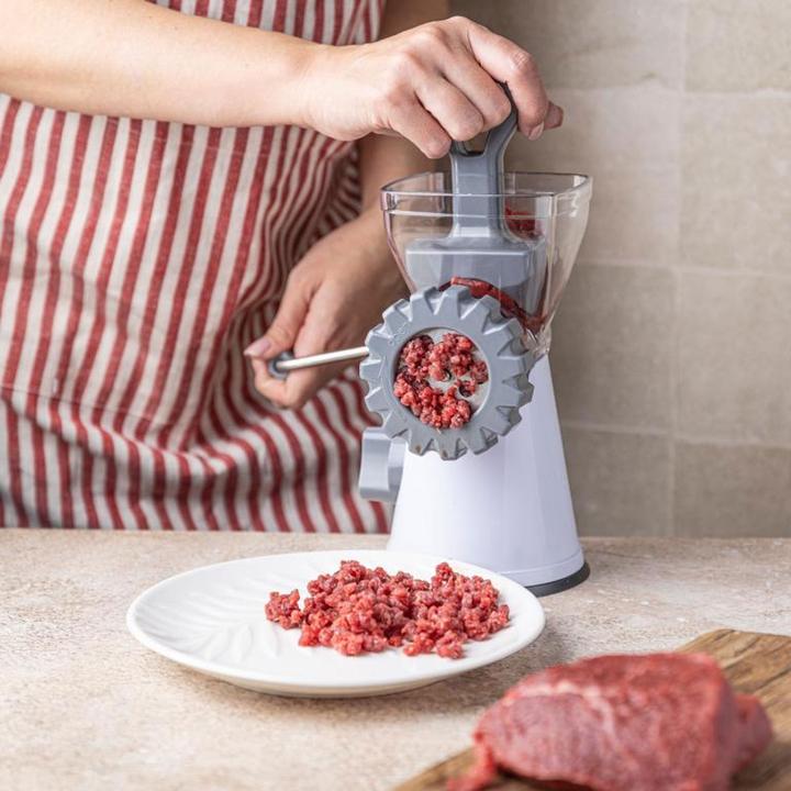 Produktbild Kinghoff Manueller Fleischwolf mit Wurstfüller