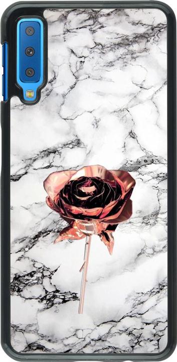 Actual product image PhoneLook Sleeve Marble Rose Gold (Samsung Galaxy A7)