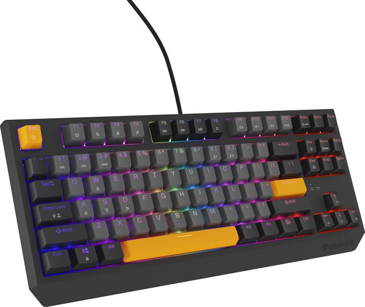 Produktbild Genesis Klawiatura Thor 230 TKL Outemu Red (NKG-2082) (US, Kabelgebunden, Kabellos)