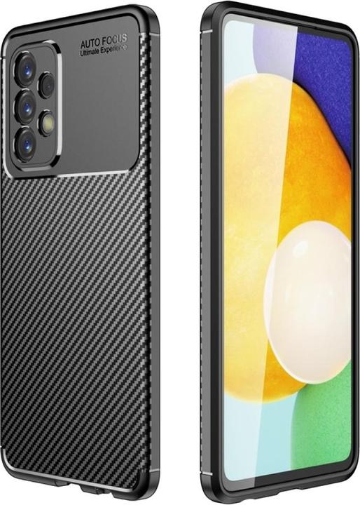 Actual product image Screenguard Carbon Design TPU Case (Samsung Galaxy A53 5G)