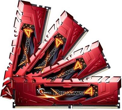 Produktbild G.Skill Ripjaws 4 (4 x 4GB, 2400 MHz, DDR4-RAM, DIMM)