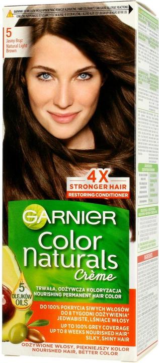 Garnier Color Naturals Hair Dye 5 Light Brown (5 Light Brown)