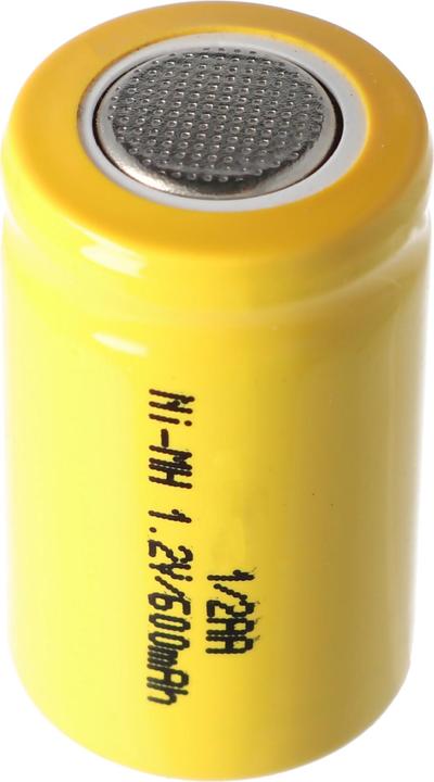 Produktbild AccuCell Akku 1/2AA (1 Stk., 600 mAh, Akku)