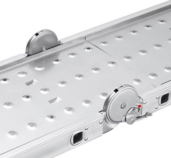 Actual product image Hailo M60, aluminium universal ladder, 4x3 rungs (Multi-purpose ladder, 332 cm)