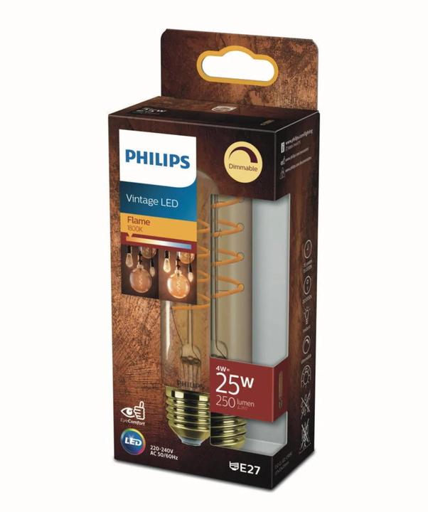 Actual product image Philips LED EyeComfort (E27, 4 W, 250 lm, 1 x, F)